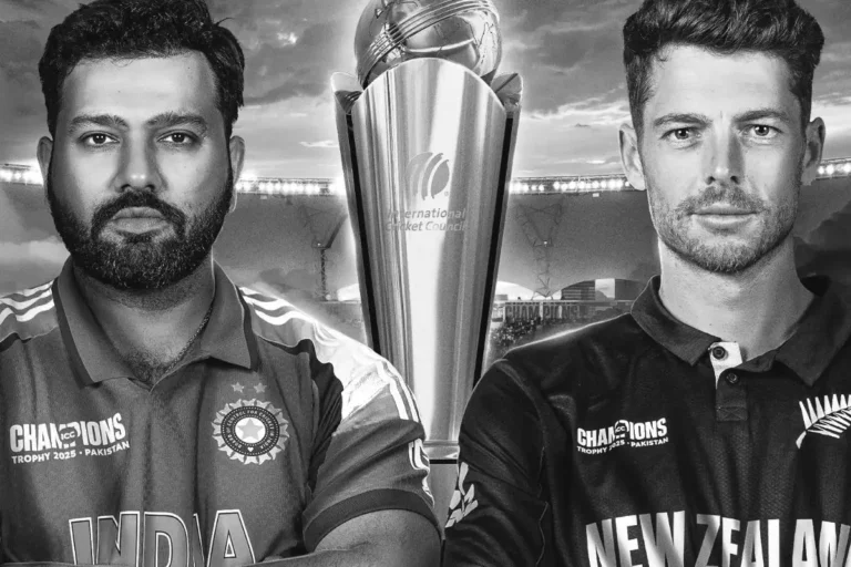 India vs New Zealand Champions Trophy Final: A Battle of Strategy, Skill, and Legacy